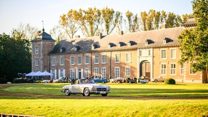Kasteel van Veulen wordt hotspot voor klassieke auto’s: eerste festival met 500 oldtimers in augustus