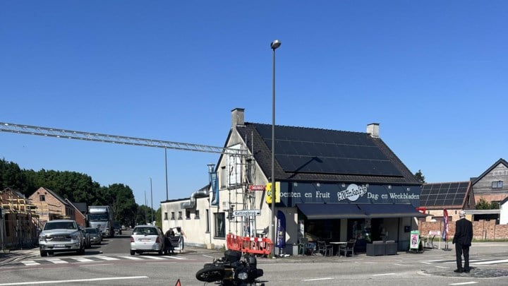 Motorrijder gewond na ongeval in Kaulille