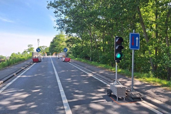 Brug Blekkervijverstraat opnieuw open voor alle verkeer
