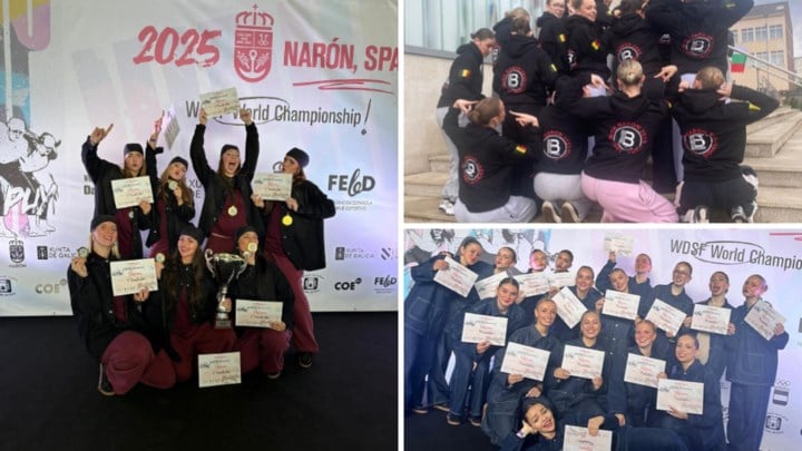 Dansstudio Bouger danst zich naar wereldtitel in Spanje: “Kers op de taart van prachtig seizoen”