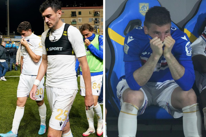 Zelfs Roberto Mancini kon het tij niet meer keren: Sampdoria zakt voor het eerst naar Serie C