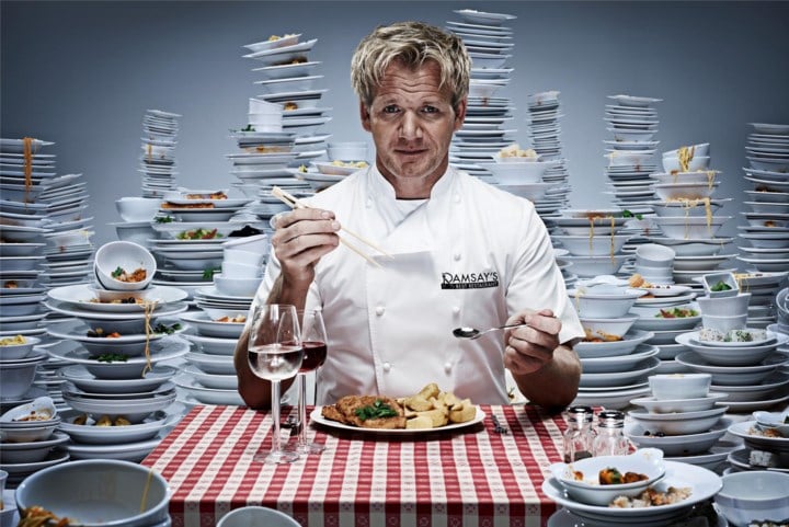 Geen keukenklunzen en vieze restaurants meer: Gordon Ramsay in het spoor van Michelinchefs