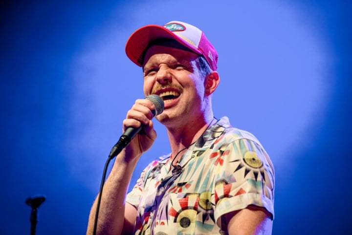 Onze man sprong mee met Jelle Cleymans: “Eerst Pommelien Thijs, nu dit. Hopelijk heeft de AB nog een decibelmeter op overschot”