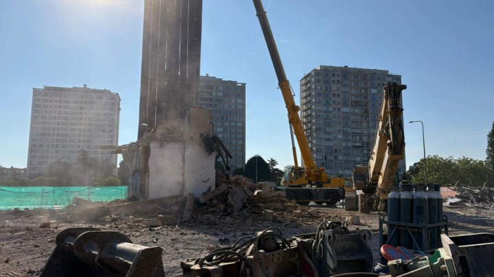 Toren Garage Permeke gesloopt: einde van een Antwerps icoon