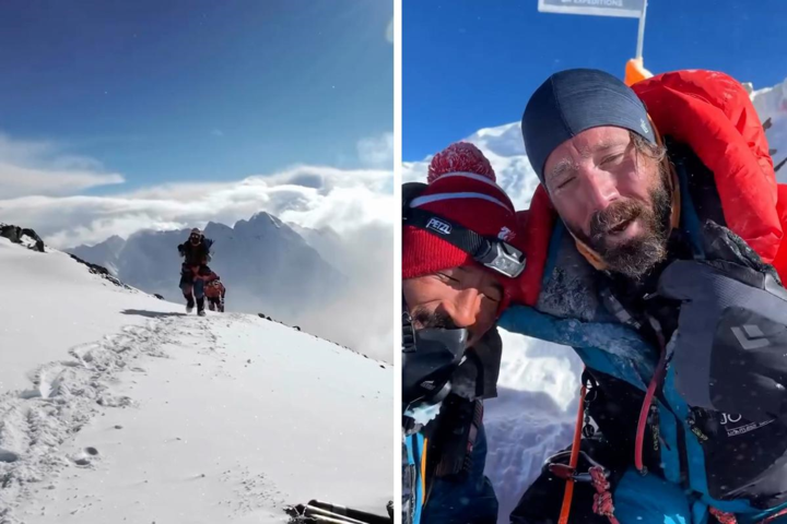Brit sluit waanzinnige ultramarathon af op Mount Everest: Kanaal overzwemmen, 12.000 kilometer fietsen en 900 kilometer lopen