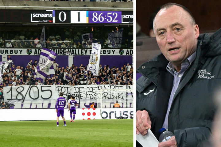 Afscheidsdrink Vandenhaute? Anderlecht-fans brengen zondag champagne en taart mee