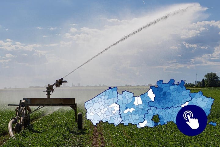 KAART. Zo hard speelt de droogte jouw gemeente nu al parten, en hoeveel erger wordt het in de toekomst?