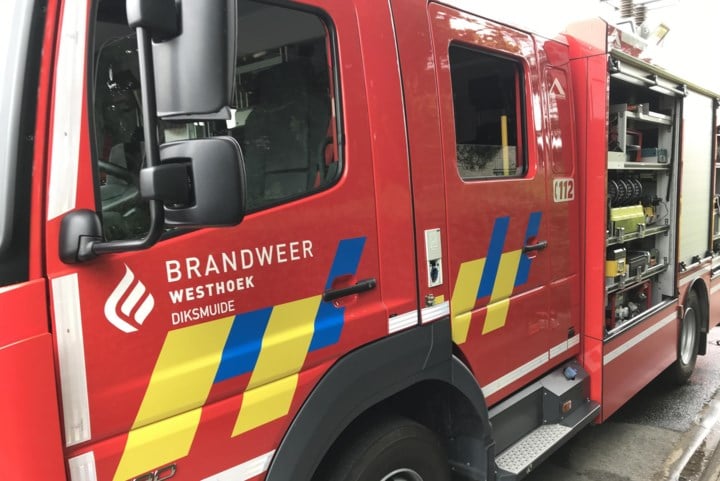 Brandende vuilnisbak aan IJzertoren snel geblust