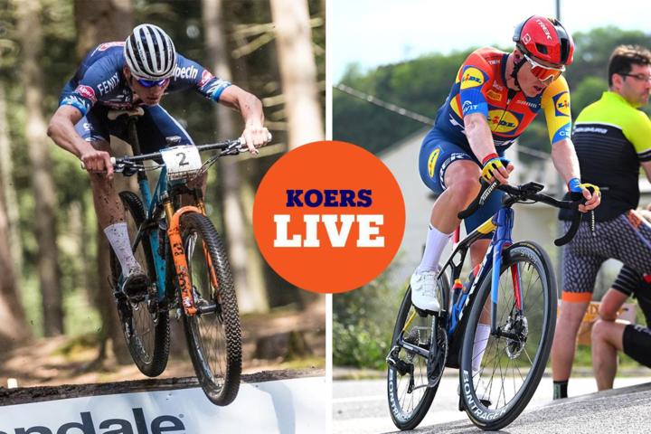 LIVE KOERS. Søren Kragh Andersen verlaat Giro met gebroken pols, Mathieu van der Poel rijdt wereldbekermanche mountainbike in Tsjechië