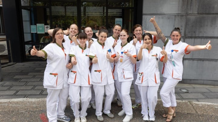 Een op twee stagiaires verpleegkunde van de PXL gaat meteen aan de slag na stage