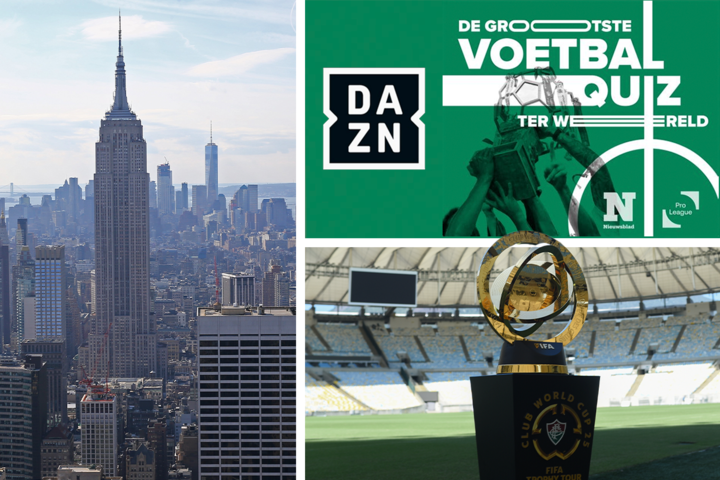 Kijk jij straks naar de grootste voetbalsterren in New York? Dít kan je winnen met ‘De Grootste Voetbalquiz ter Wereld’