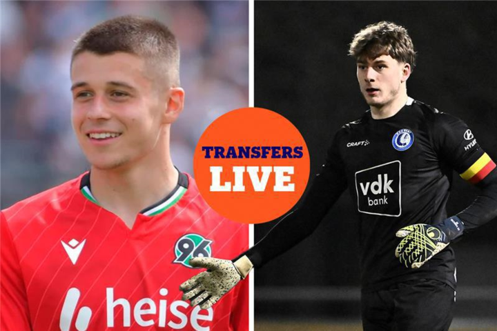 TRANSFERLIVE. Gent-doelman trekt naar La Louvière, Club Brugge toont interesse in spits van Hannover