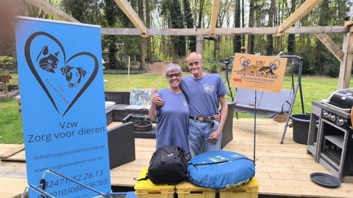 Wandeltocht van 1.123 kilometer levert 6.000 euro op voor vzw Zorg voor Dieren