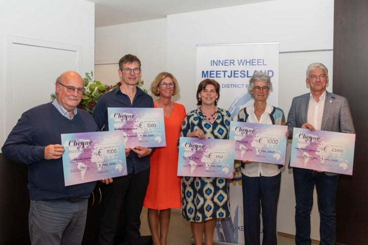 Van gezellige kerst in woonzorgcentrum tot dagtrip voor arme gezinnen: serviceclub Inner Wheel geeft 25.000 euro aan goede doelen