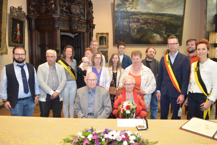 Roger en Laurette vieren hun briljanten huwelijksverjaardag