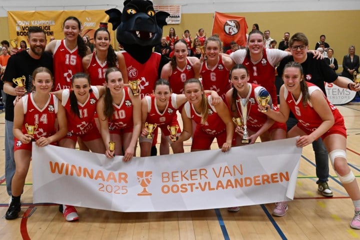 Amon Jeugd Gentson C heeft geen moeite met Osiris Okapi Aalst in de bekerfinale: “Een prachtige zege in een ongelooflijke sfeer”