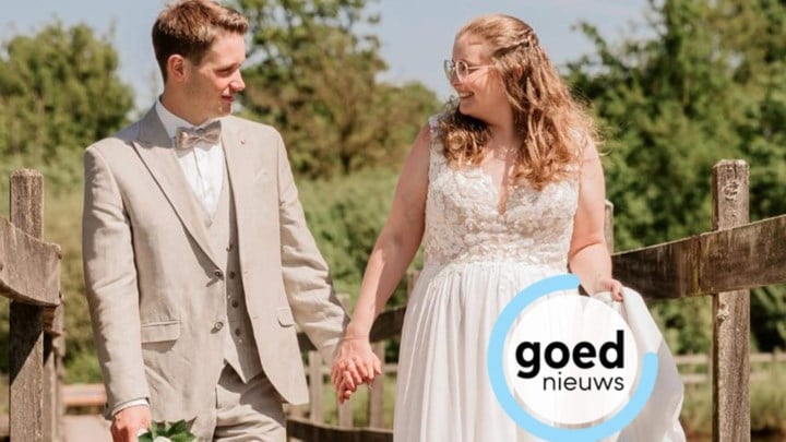 Pas getrouwd: Jonas en Joyce in Heusden-Zolder