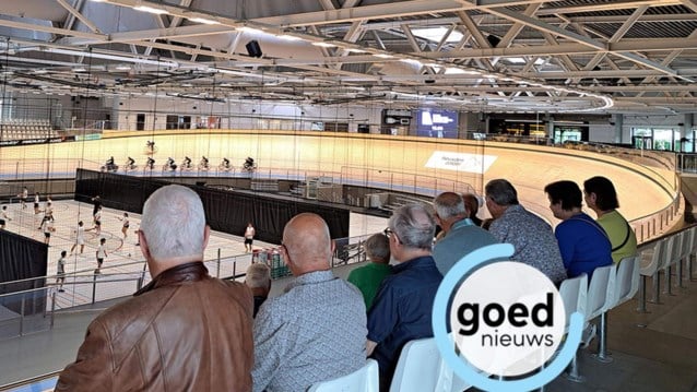 Okra Beek bezoekt de Olympische overdekte wielerpiste in Heusden-Zolder (Bree)