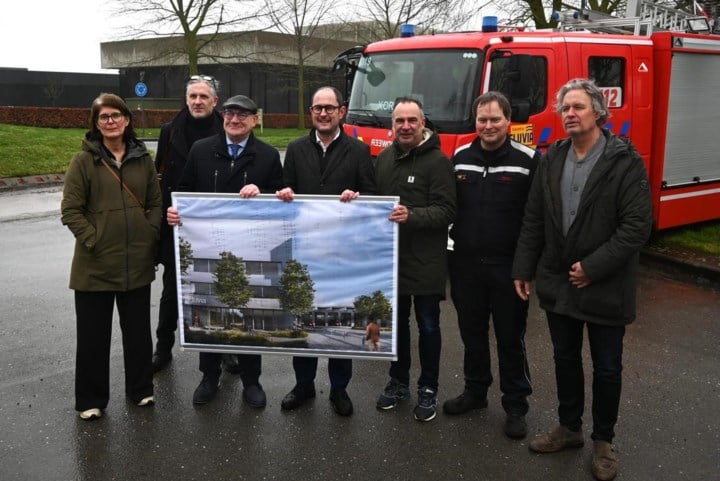Groen licht voor nieuwe brandweerkazerne, die 2 miljoen euro minder kost dan eerst geraamd: “Bouw start vermoedelijk in 2026”