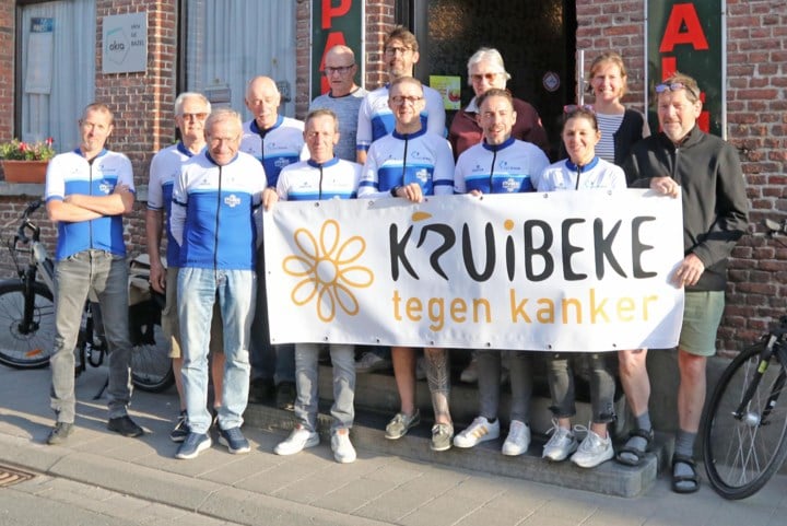 Kruibeke Tegen Kanker trekt met 22.000 euro naar 1000km van Kom op tegen kanker