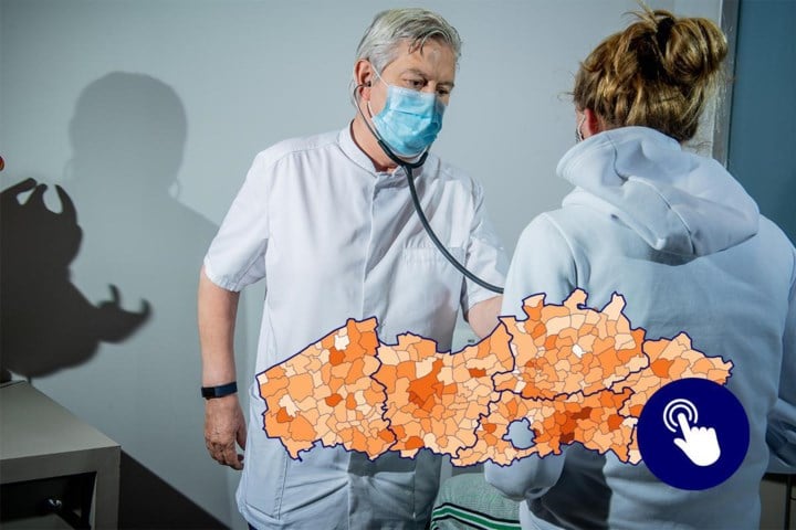 KAART. Bijna 40 procent van de gemeenten is ‘huisartsenarm’: hier zijn dringend extra dokters nodig