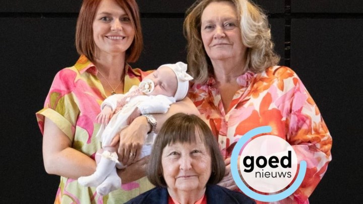 Kleine Louise Delphine zorgt voor een mooi viergeslacht in Alken