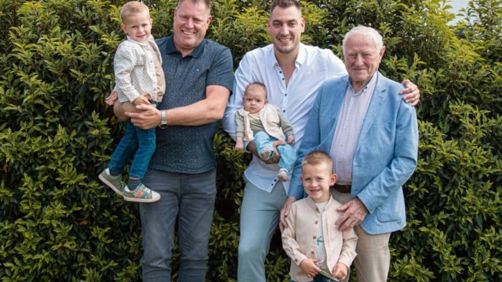 Nog een voetbalsupporter voor Standard erbij: Neal is jongste fan van drievoudig viergeslacht