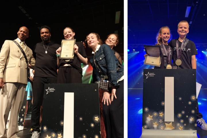 Wase dansers brengen tien medailles mee van EK Dance Stars in Nederland