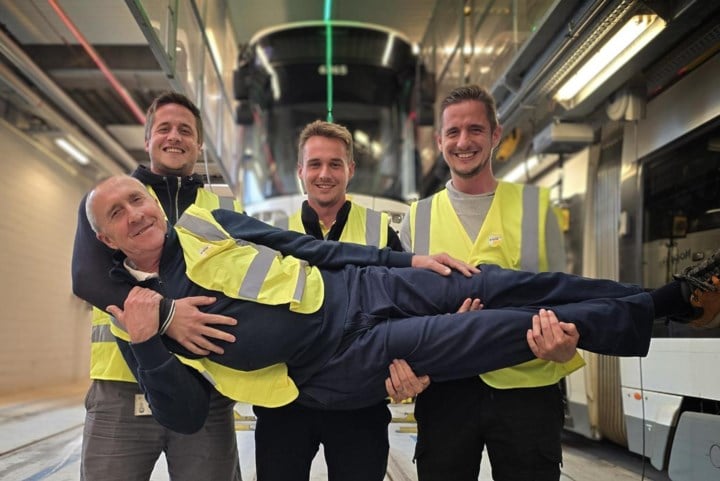 “Personeelsfeesten zijn voor ons een familiefeest”: vader Marc (66) en drie van zijn zonen werken samen bij De Lijn