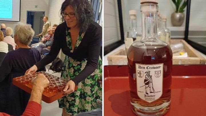 Jenever Den Crawaet eert 400 jaar Krawatendorp Lille: “Recept dateert uit 1610”