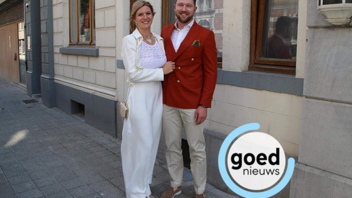 Pas getrouwd: Tessa en Maarten in Hasselt