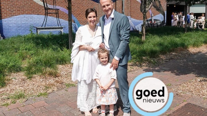 Pas getrouwd: Marlies en Luc in Genk