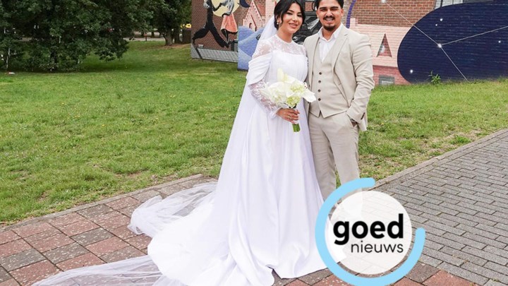 Pas getrouwd: Aysenur en Onay in Genk