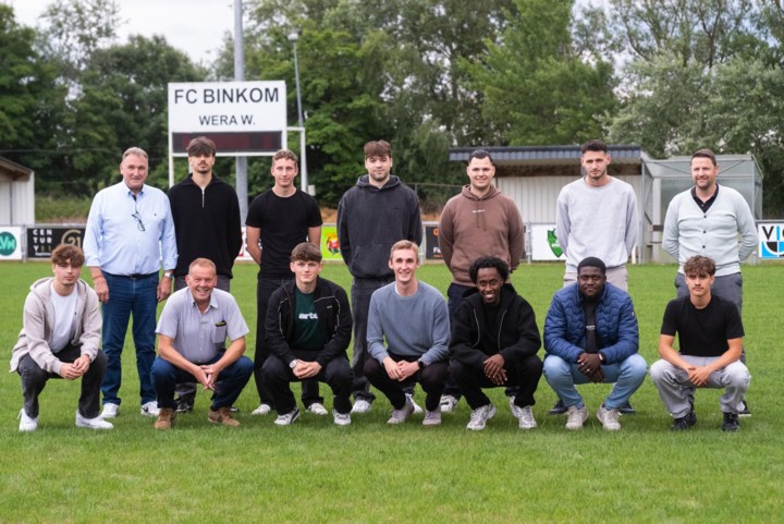 FC Binkom telt dertien aanwinsten