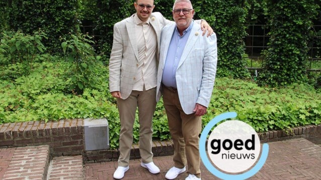 Pas getrouwd: Brian en Ronny in Hasselt