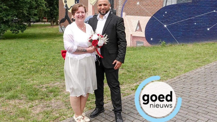 Pas getrouwd: Indra en Hossam  in Genk