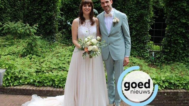 Pas getrouwd: Sara en Brecht in Hasselt