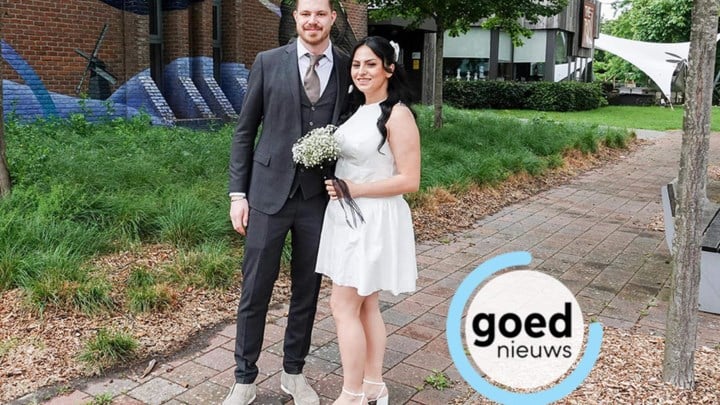 Pas getrouwd: Dylan en Aylin in Genk