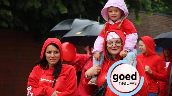 Slecht weer, maar meer toeschouwers dan ooit voor vierkamp in Stevoort