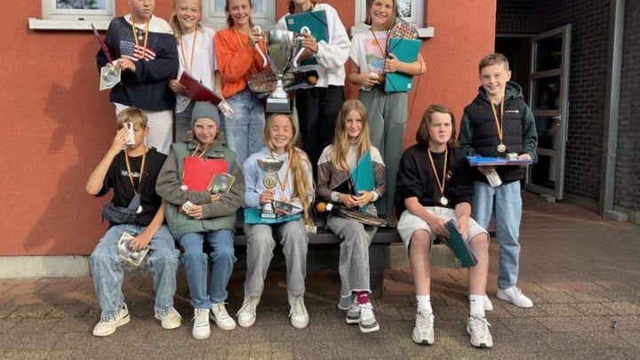 Zesdejaars vrije basisschool Millekemol winnen verkeerswedstrijd