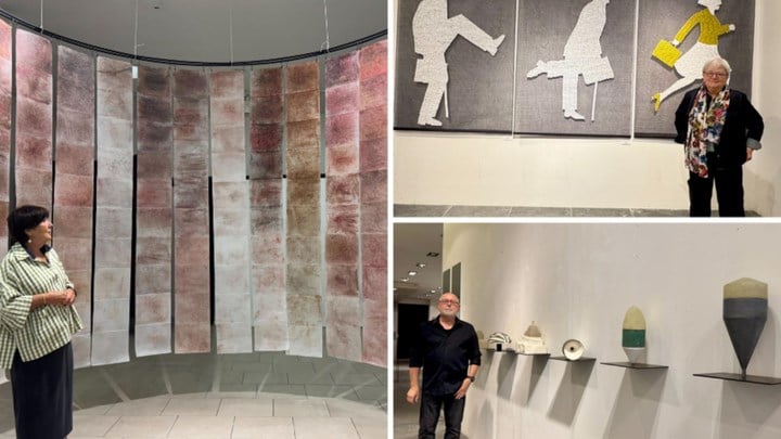 Drie kunstenaars tonen hun werk in galerij Artisjok