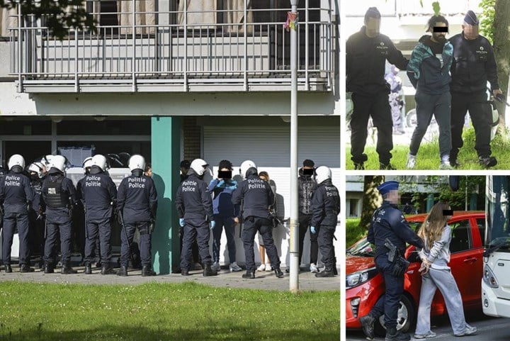 Politie pakt ‘het probleem Peterbos’ aan met nooit gezien machtsvertoon: “Geen kopstukken gearresteerd”