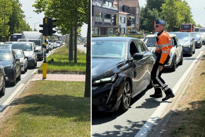 Hitteplan veroorzaakt wachtrijen en ergernis op eerste dag in Knokke-Heist, intussen is doorgang weer vrij