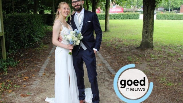 Pas getrouwd: Marlien en Gilles in Hasselt