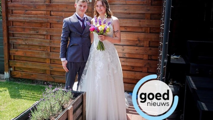 Pas getrouwd: Yentl en Chloé in Diepenbeek