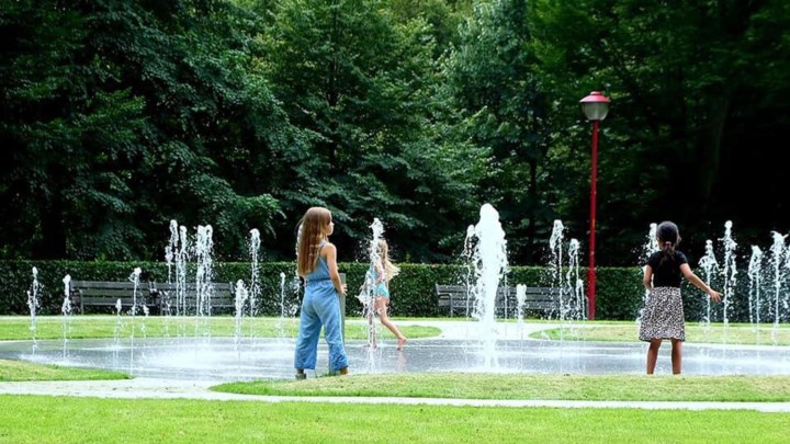 Voorlopig geen water uit fontein Te Boelaarpark door lek in hoofdleiding