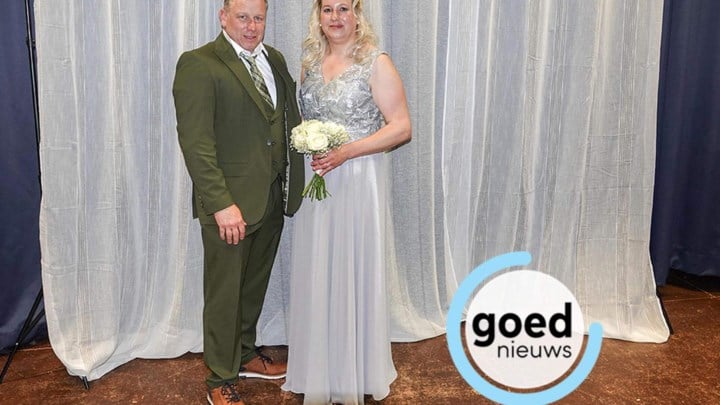 Pas getrouwd: Silvio en Kelly in Diepenbeek