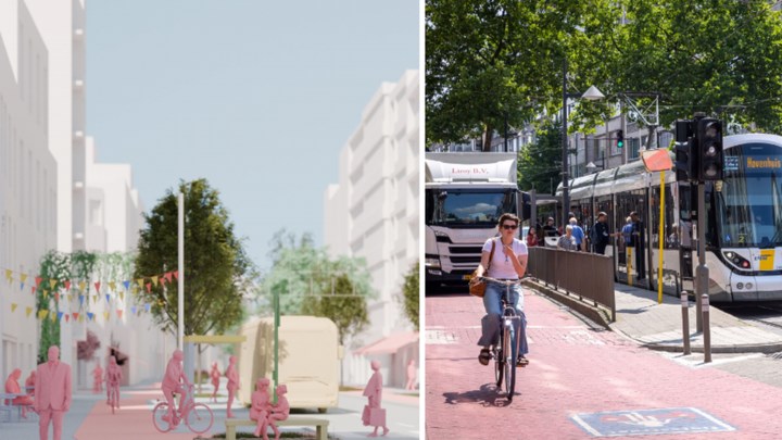 Eerste schets toont nieuwe Turnhoutsebaan: tram ondergronds, meer verblijfsruimte en buurtparking