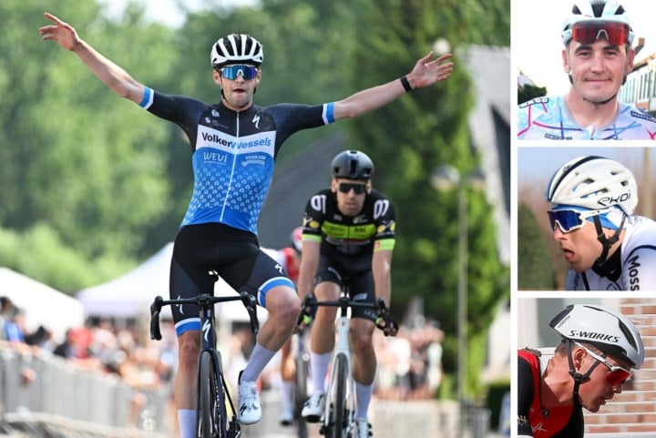 ALLE WINNAARS IN HET VLAAMSE AMATEURWIELRENNEN. Ex-prof Christophe Noppe wint in Wakken, ook maandagse zeges voor Gil D’Heygere, Sven Noels en Mats Omloop