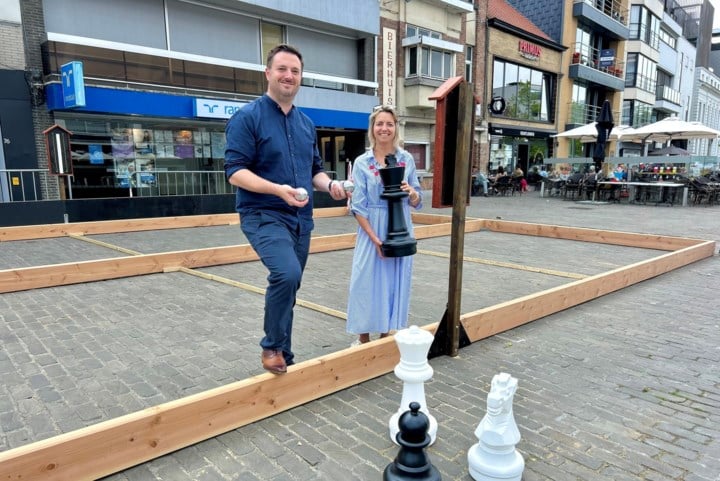 Centrum verandert deze zomer in plaats voor spel en ontmoeting